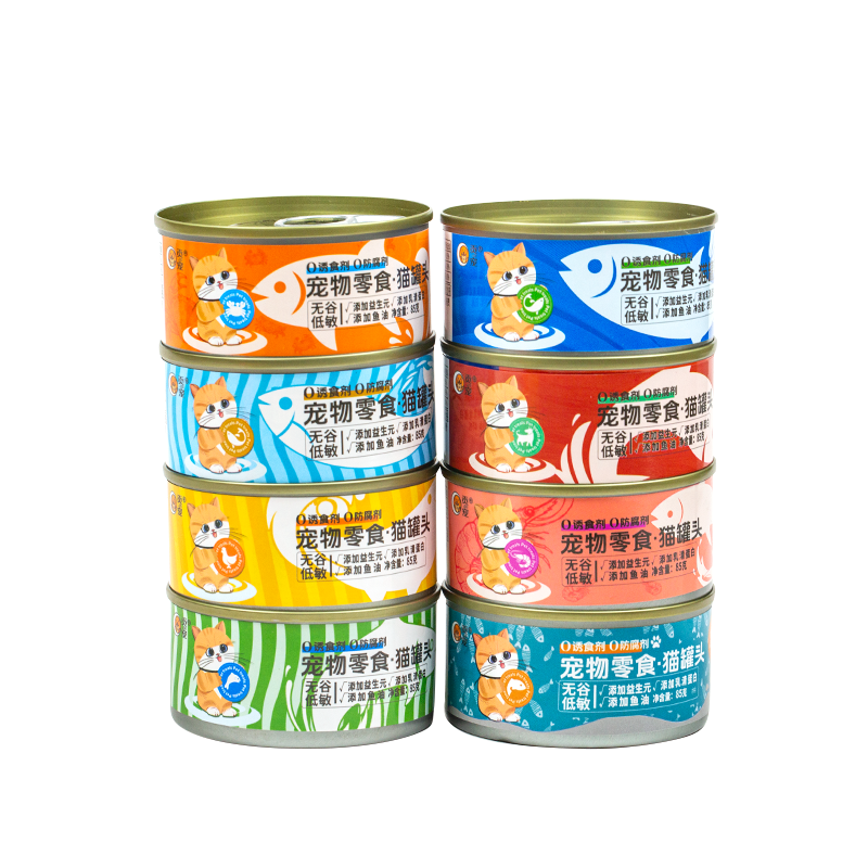 Wet cat food Tuna series (85g can)