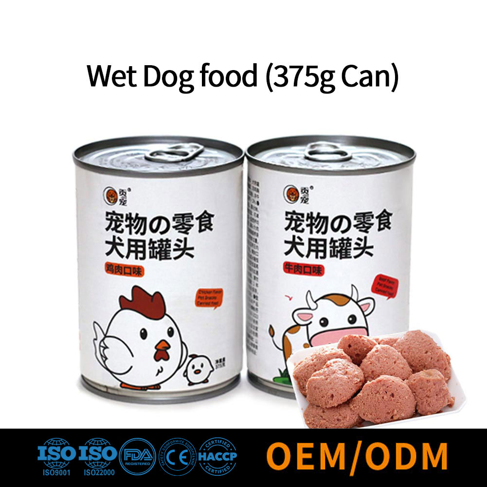 Wet dog food (375g can)