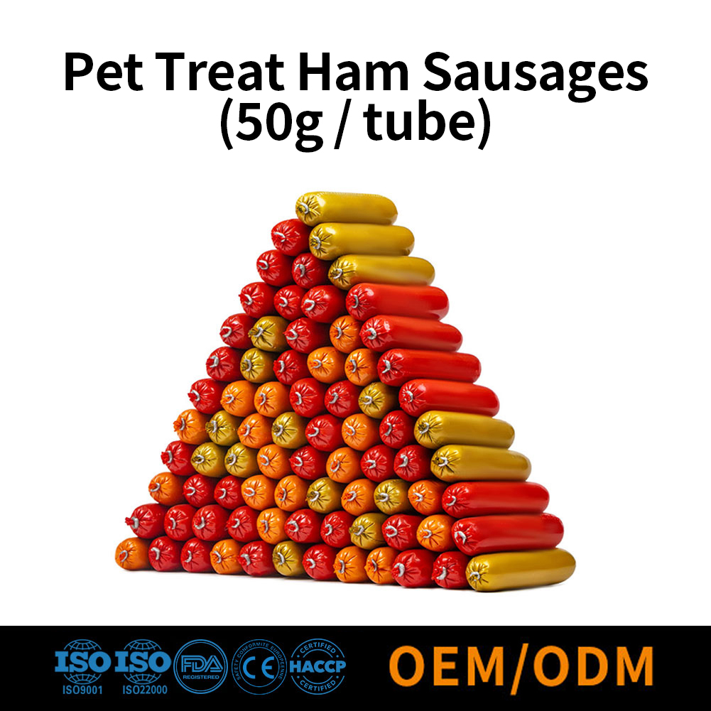 Pet sausages (50g/tube)