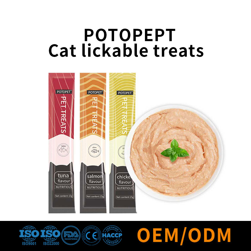 Lickable Cat Treats POTOPEP